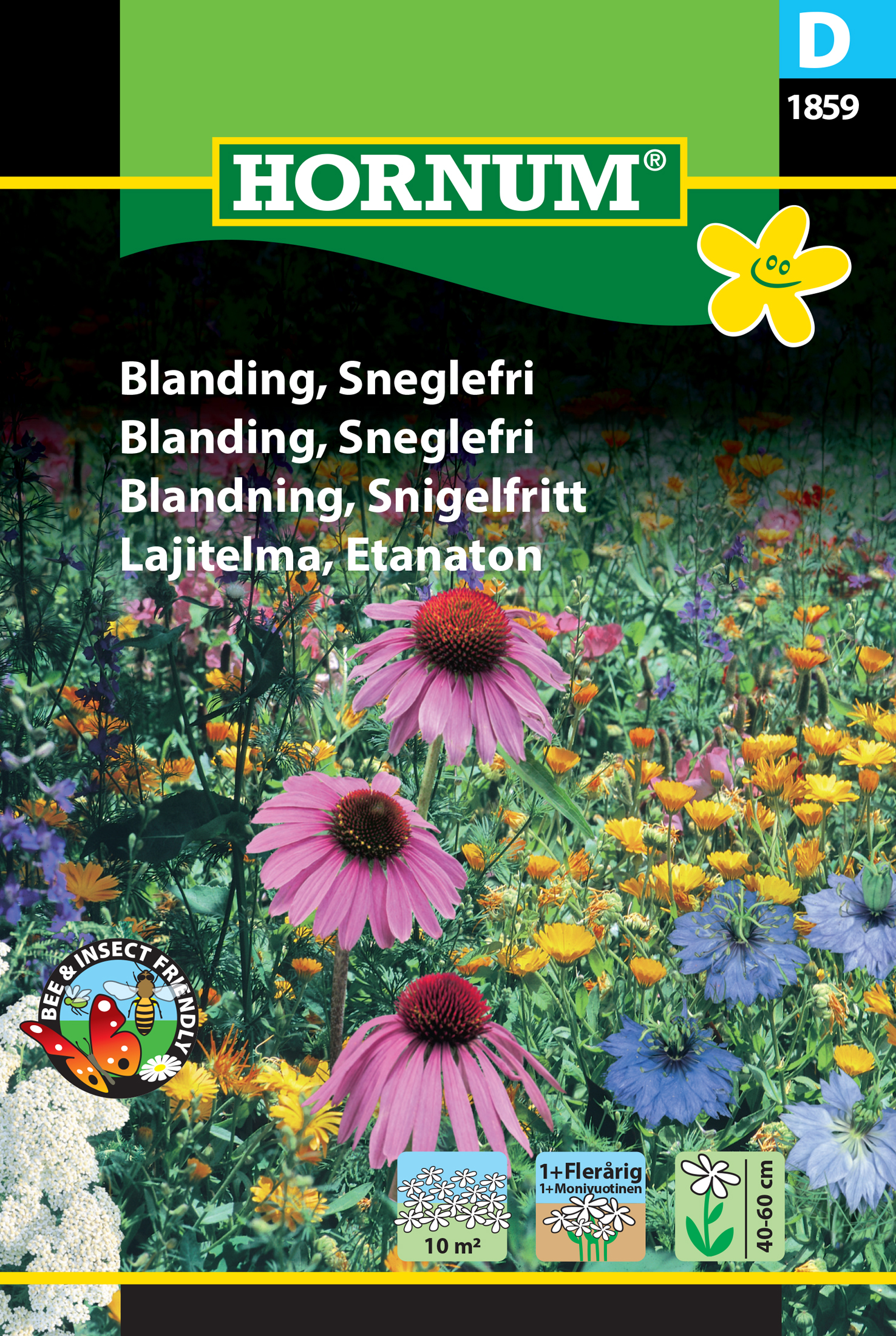 Blomsterprakt Mix ’Snigelfritt’ frö