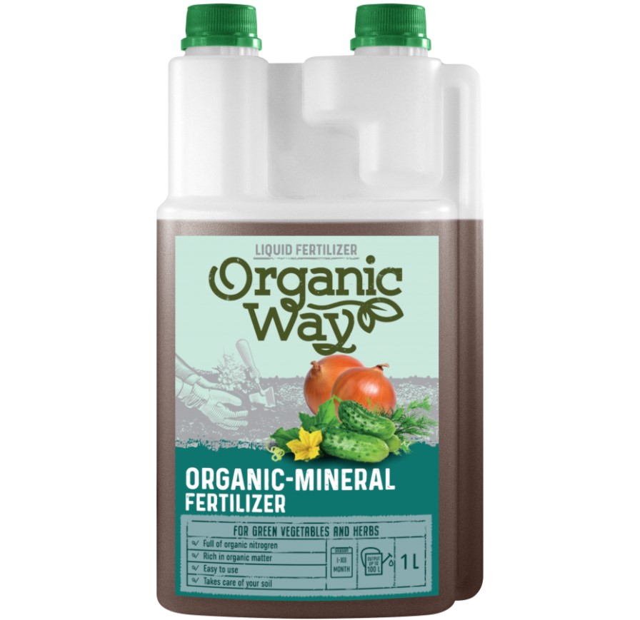 Organic Ways Mineral Gödning ’Grönsaker/Kryddor’ 1l