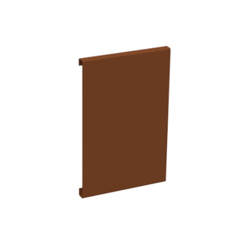 Planteringskant Corten 120mm Skarvplåt 1st