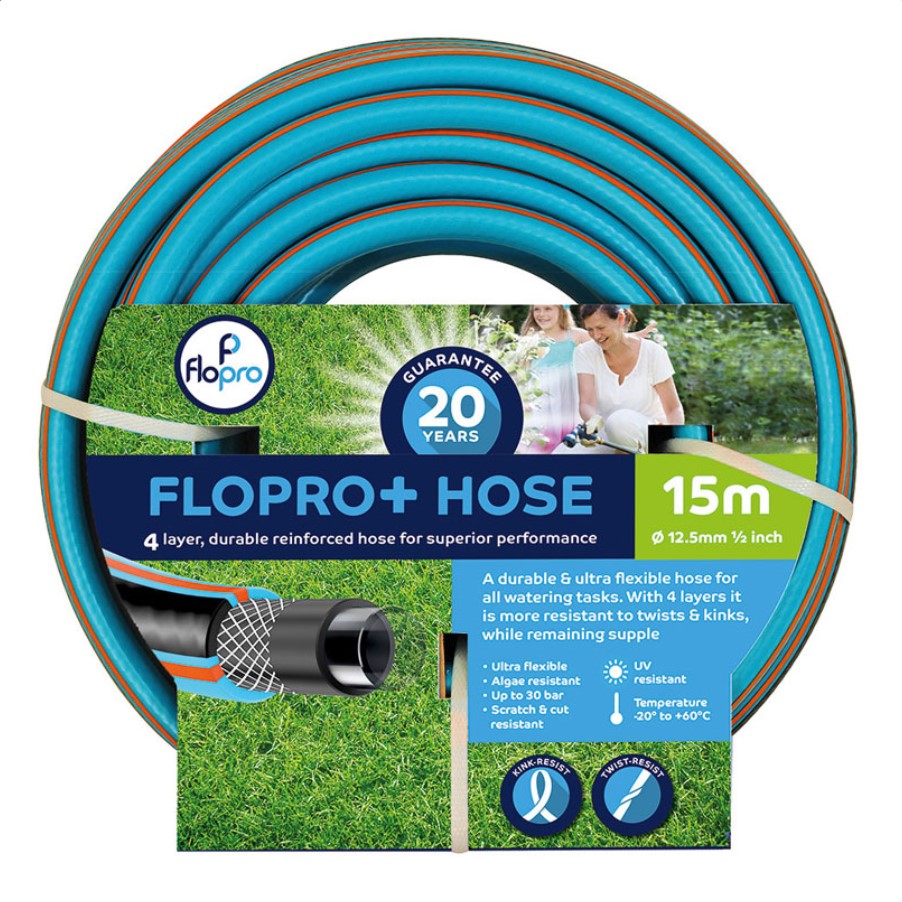 FloPro+ – Vattenslang 15 m