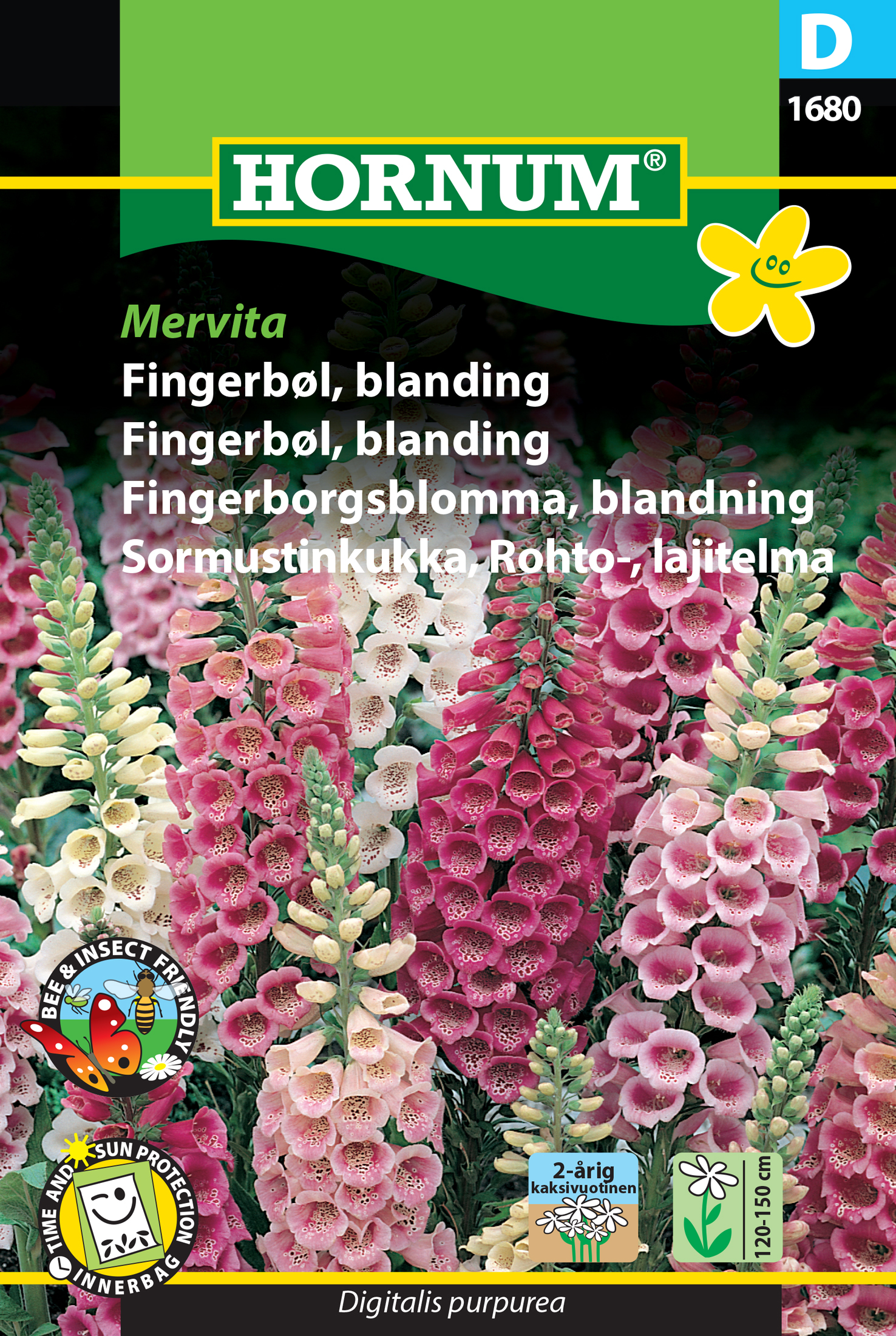 Fingerborgsblomma Mix ’Mervita’ frö