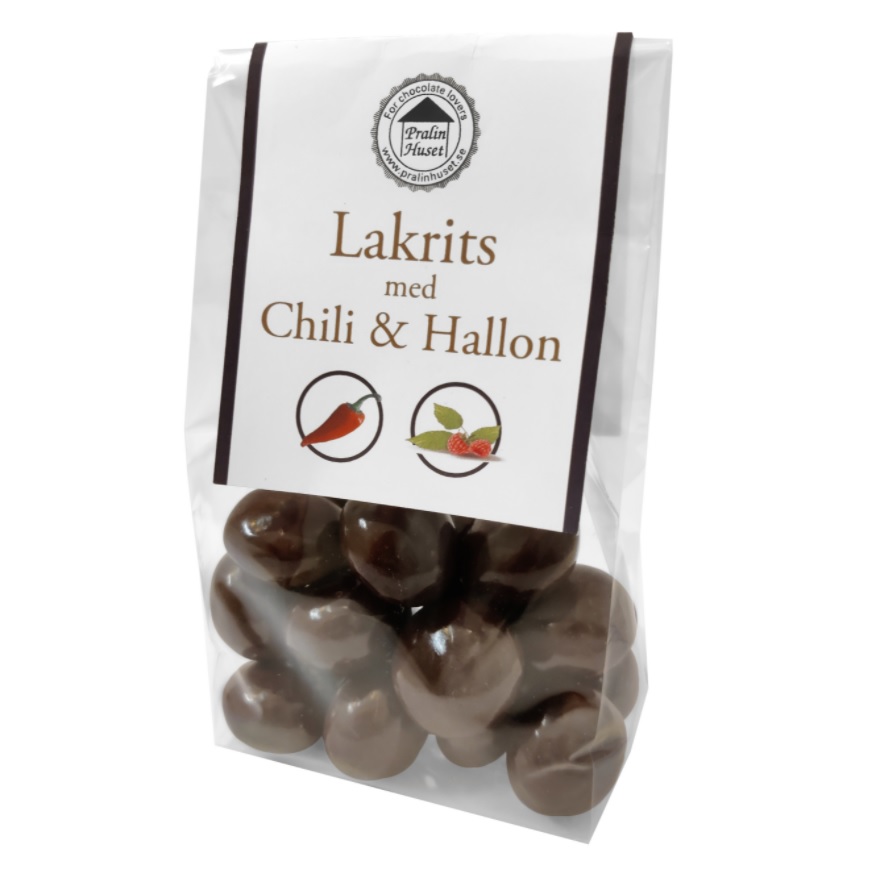 Lakritspåse 130g Chili & Hallon