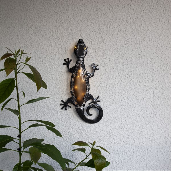 Solcellsdekoration ’Gecko’ – LED