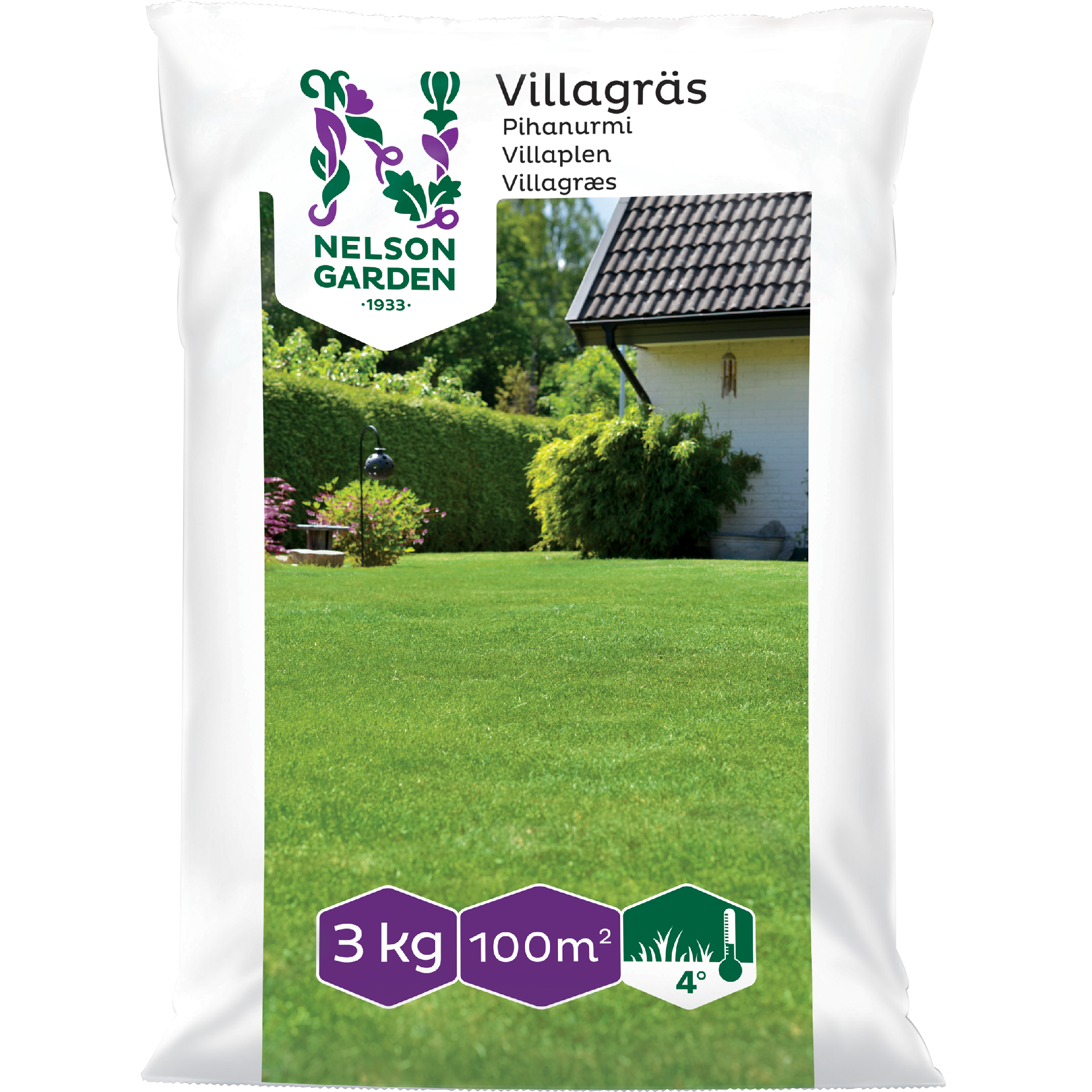 Gräsfrö Villagräs 3kg