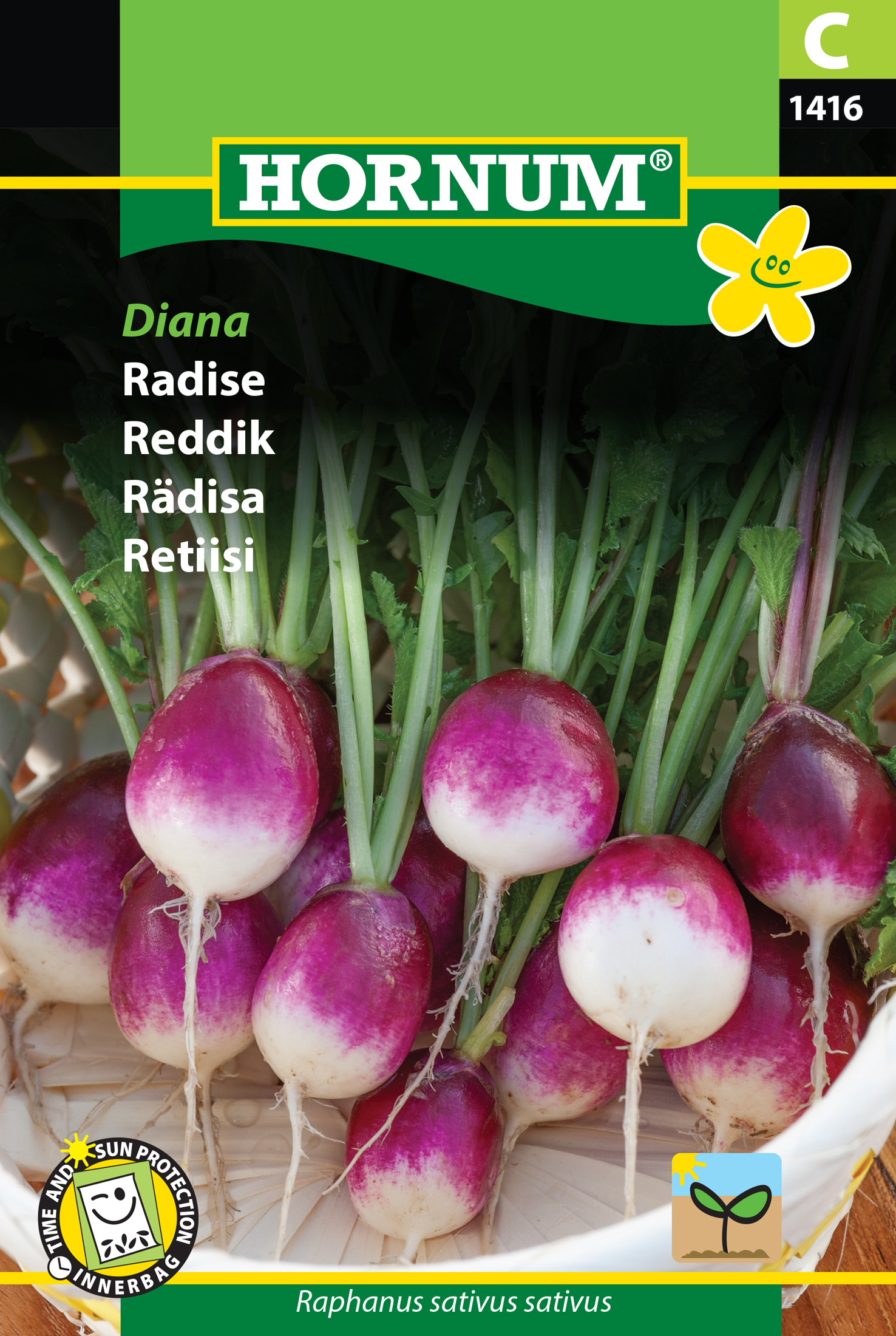 Rädisa ’Diana’, frö