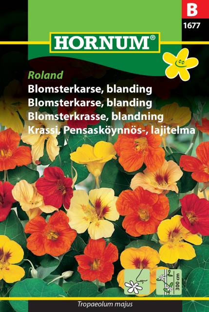 Blomsterkrasse Mix ’Roland’ frö