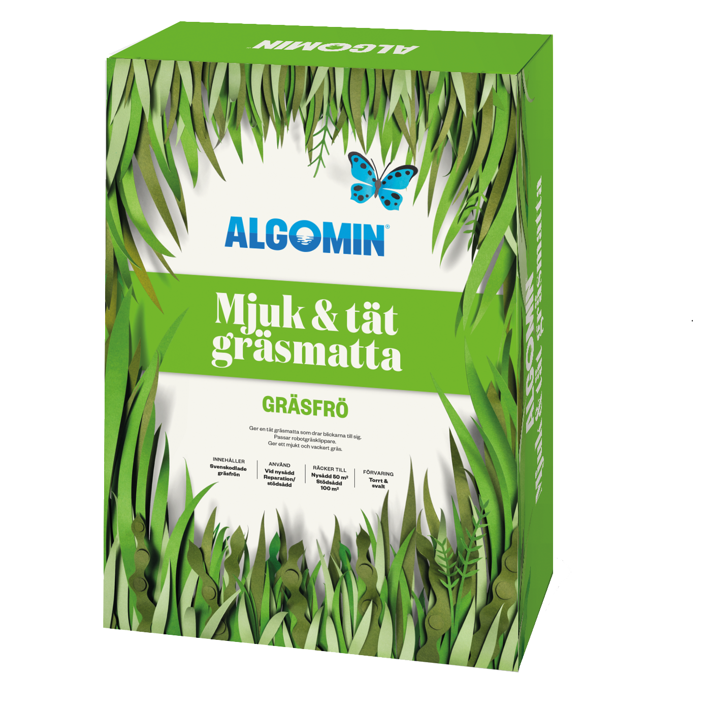 Algomin Gräsfrö ’Mjuk & Tät Gräsmatta’ 1kg