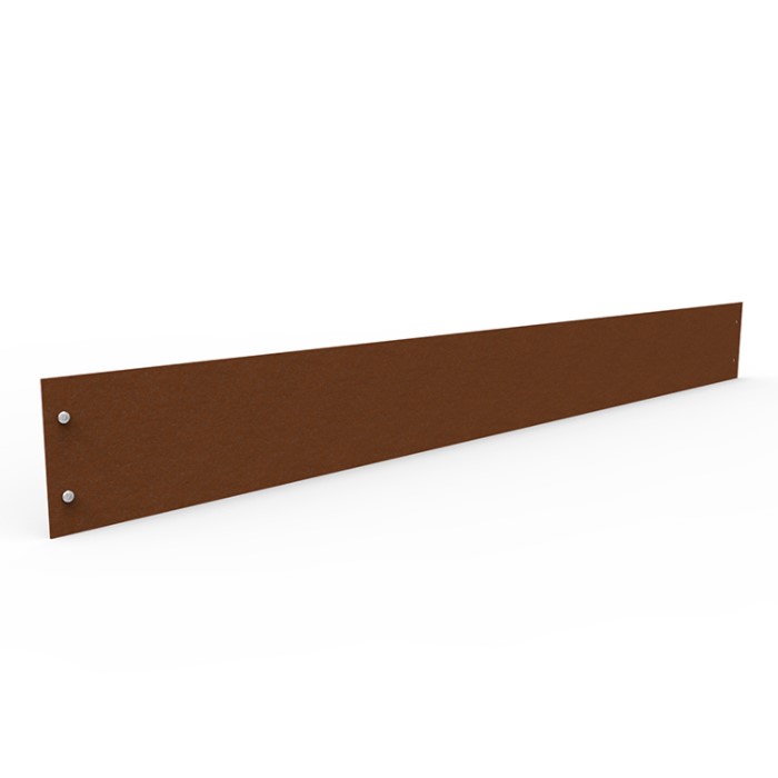 Planteringskant Corten H120 rak 1150mm