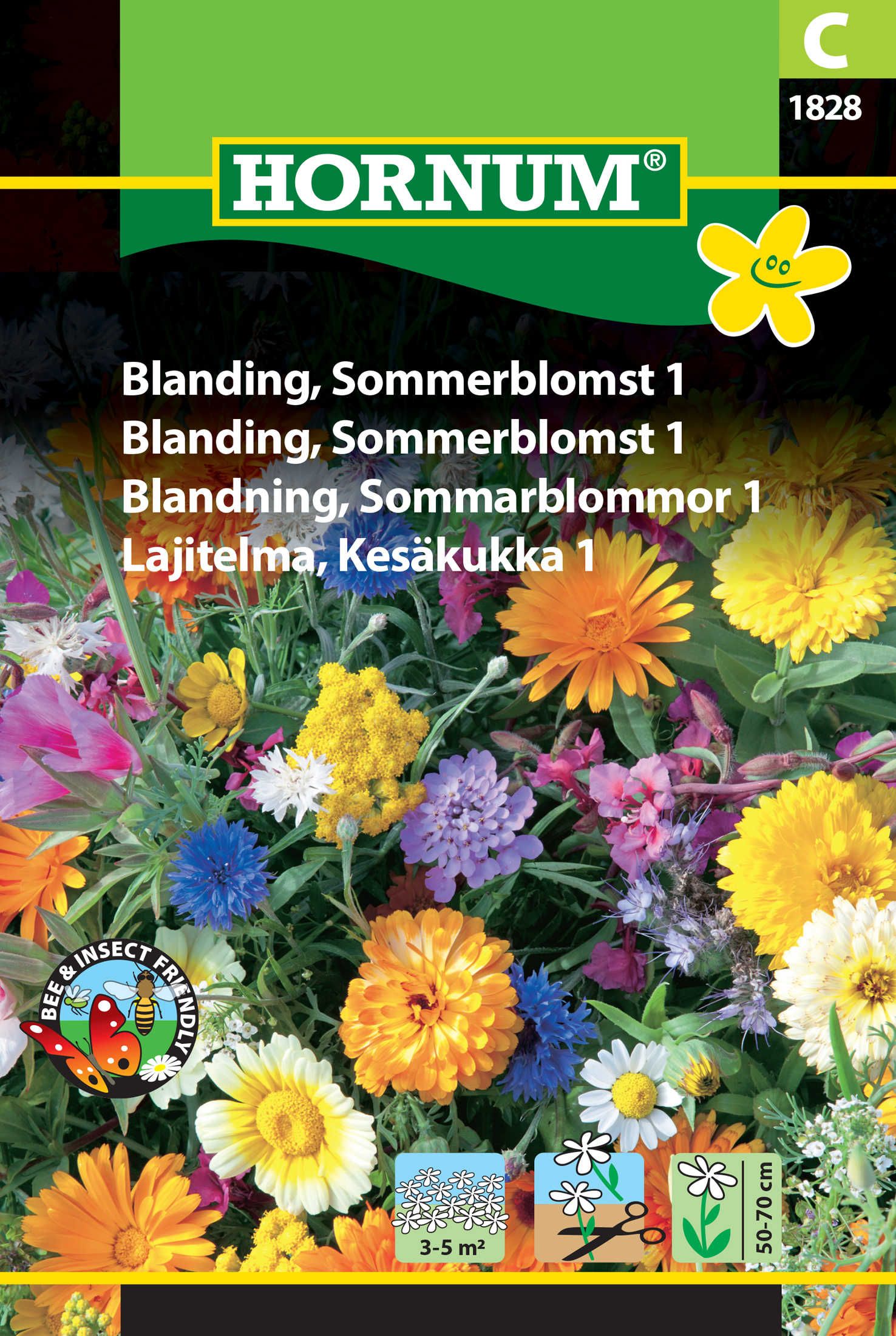 Sommarblommor Mix ’Colourful’ frö