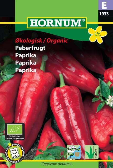 Paprika ’Atris F1’ Ekologiskt frö