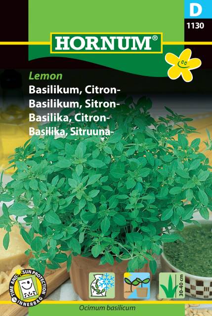 Citronbasilika ’Lemon’, frö