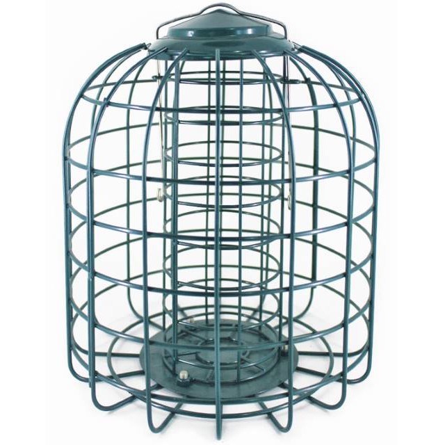 Ekorrsäker Foderautomat till talgboll - Grön