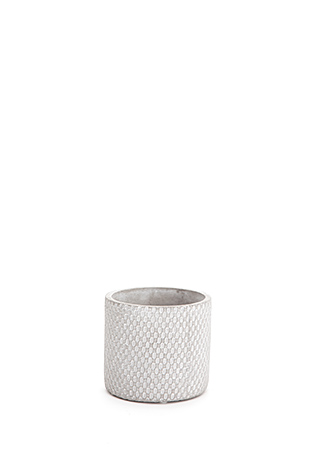 Petra Cementkruka cylinder Grå D9,5cm