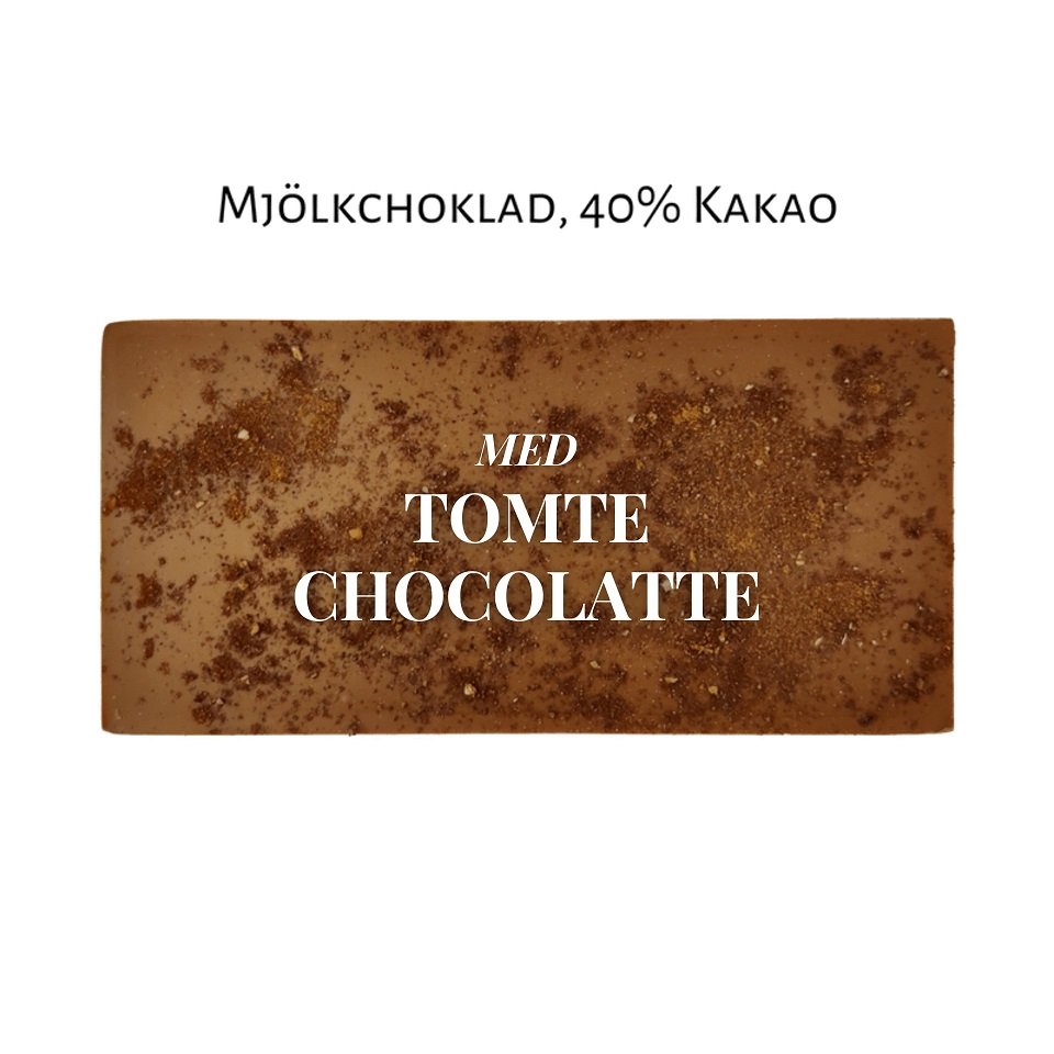 Choklad 40% Tomte Chocolatte 100g