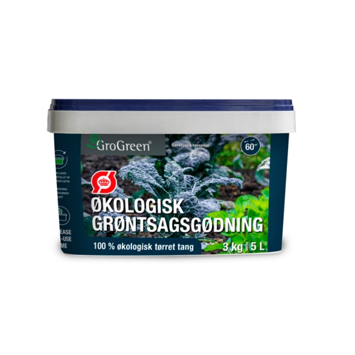 GroGreen Ekologisk Grönsaksgödsel 3kg