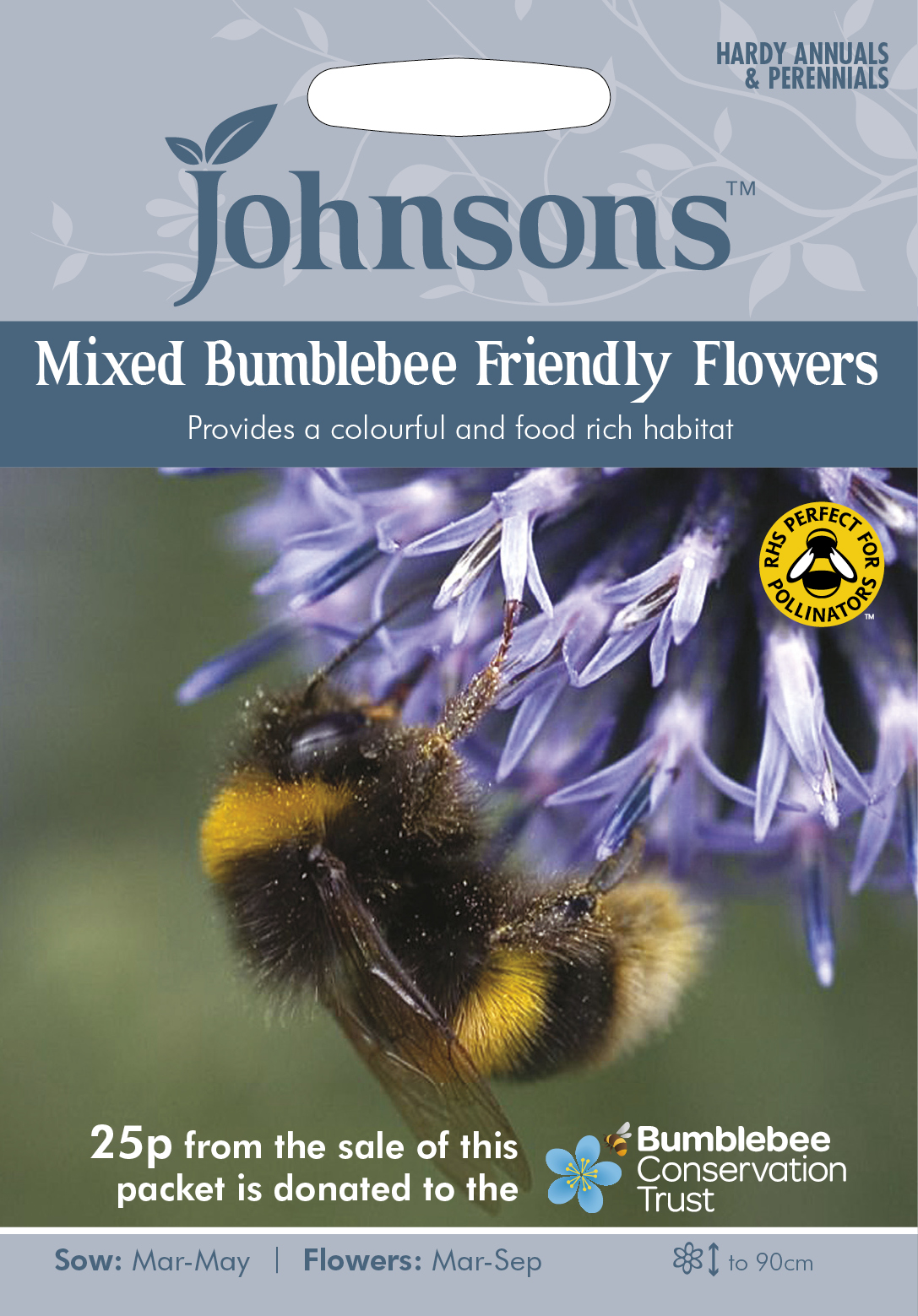 Sommarblommor ’Bumblebee Friendly’ mix, frö