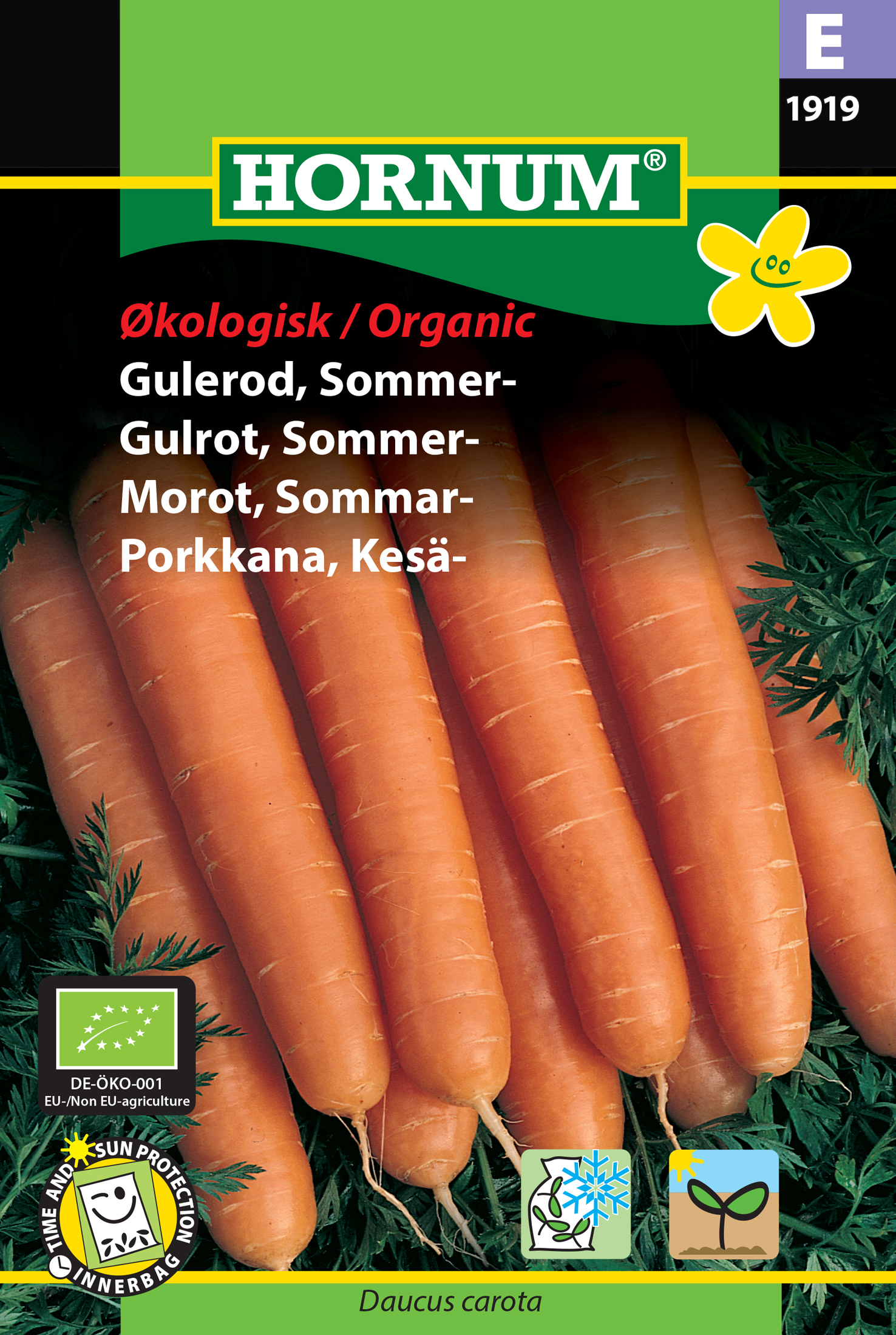 Sommarmorot ’Nantaise 2’ Organic frö