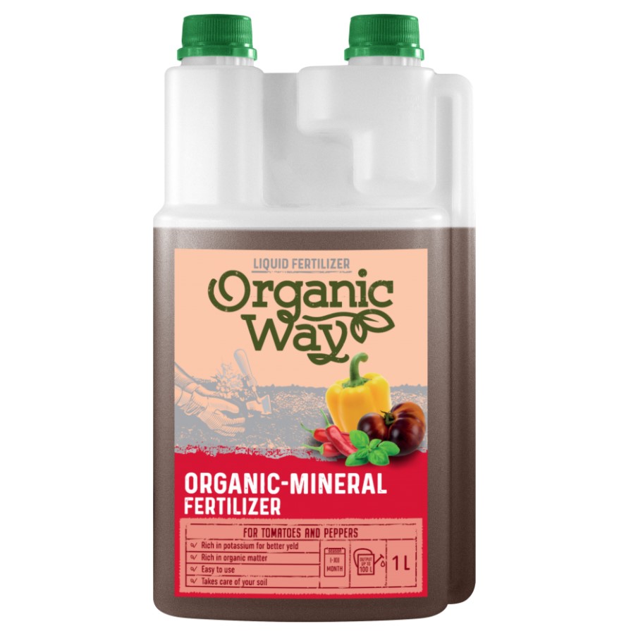 Organic Ways Mineral Gödning ’Tomat/Chili’ 1l