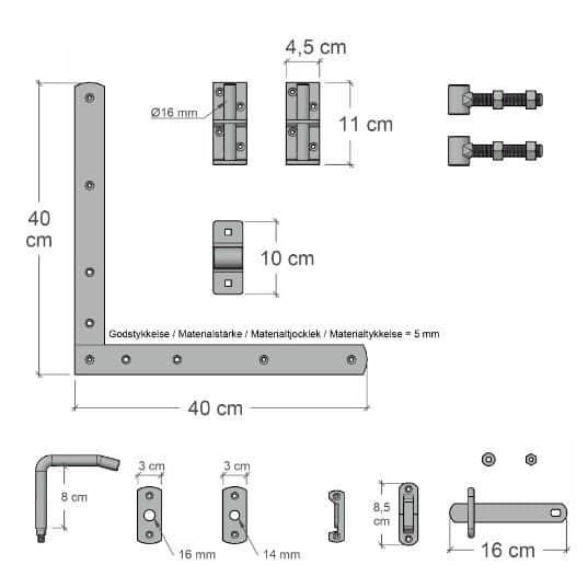 plus-tokyo-enkelgrind-inkl-beslag---100140cm-2