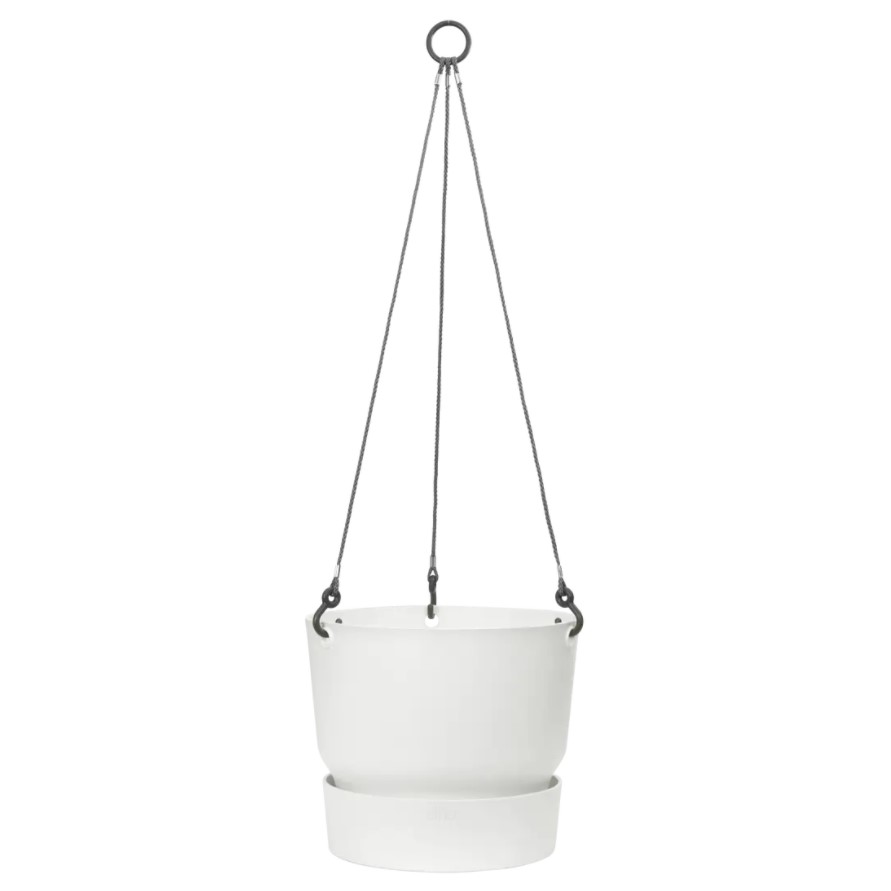 Greenville ’Hanging Basket’ 24cm – White