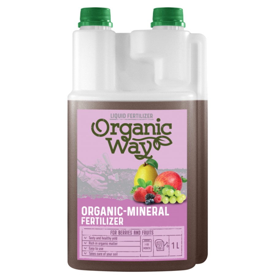 Organic Ways Mineral Gödning ’Frukt & Bär’ 1l