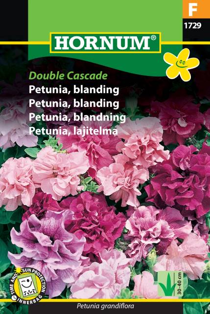 Petunia Double Cascade mix, frö