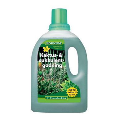 HORNUM Kaktus- & Suckulentnäring 350 ml