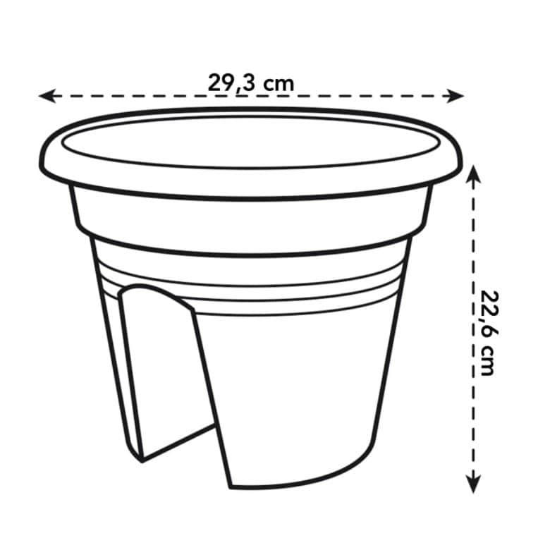 green-basics-flower-bridge-30cm---terracotta-4