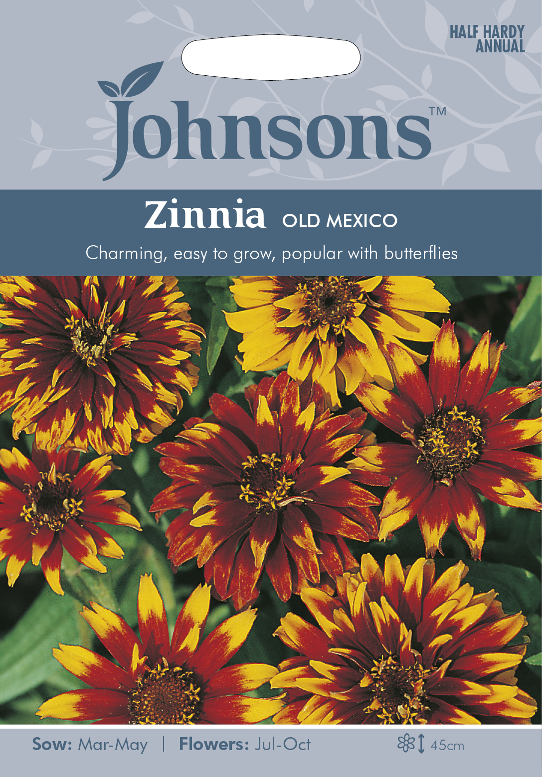 Zinnia ’Old Mexico’, frö