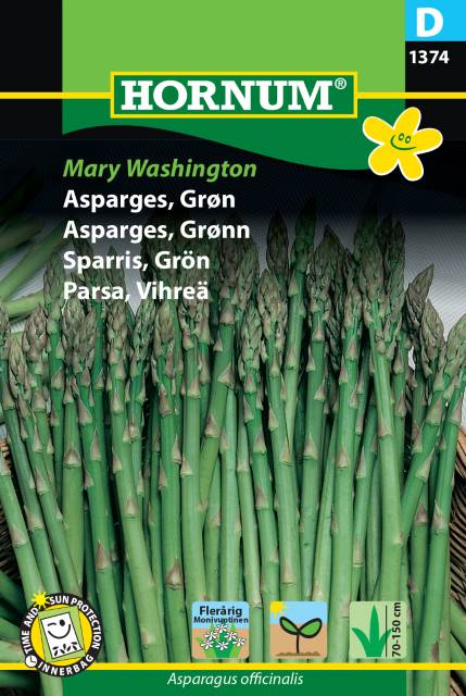Sparris ’Mary Washington’ frö