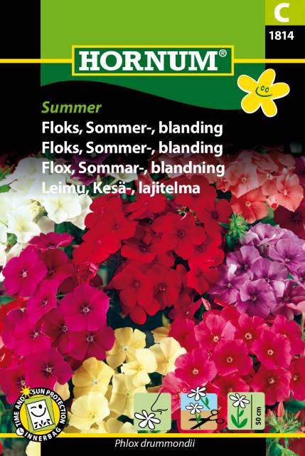 Sommarflox Summer mix, frö