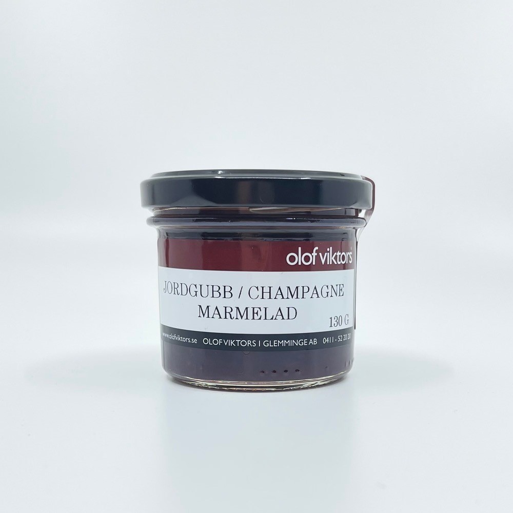 Marmelad ’Jordgubb / Champagne’ 130g