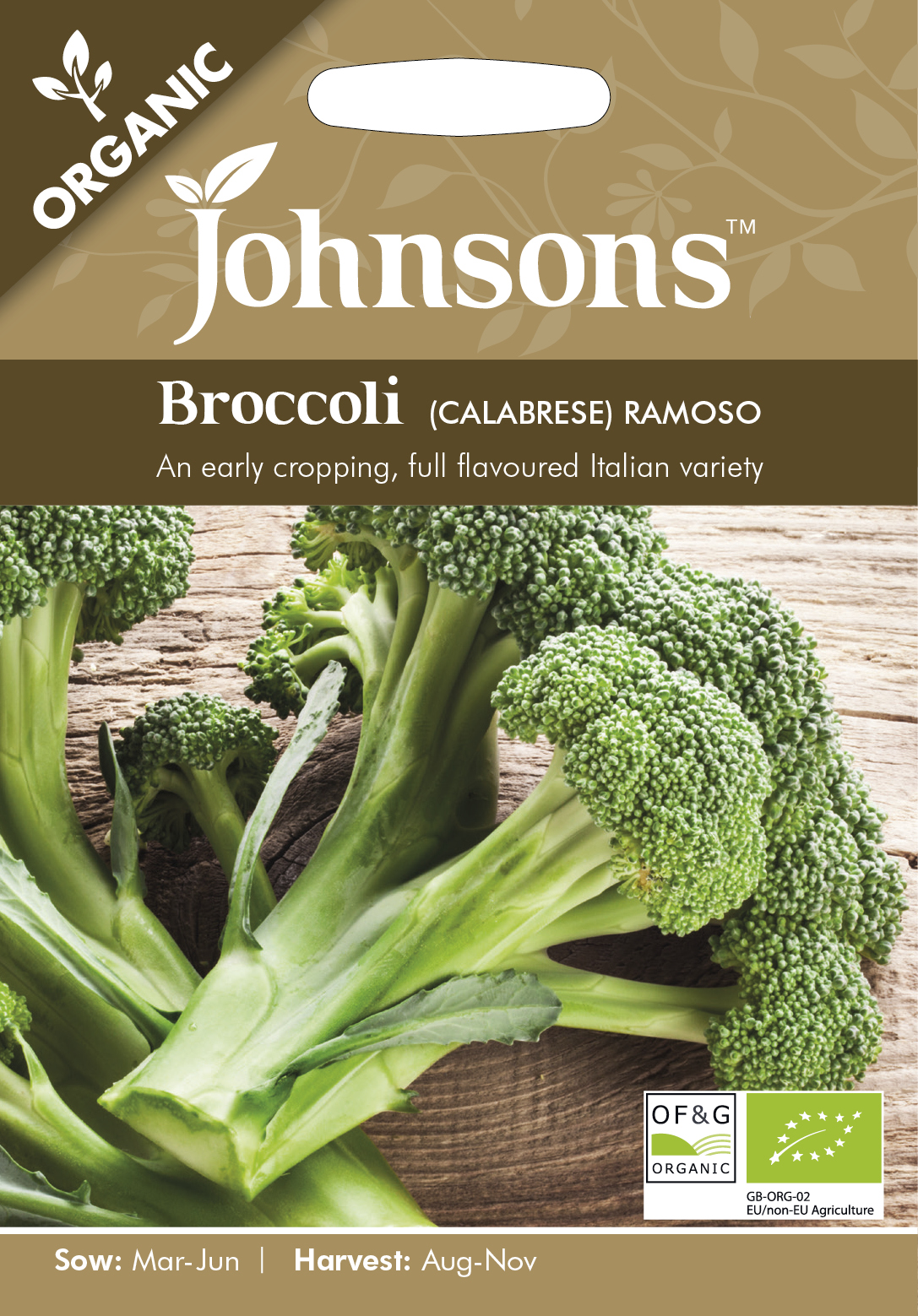 Broccoli ’Ramoso’ Organic