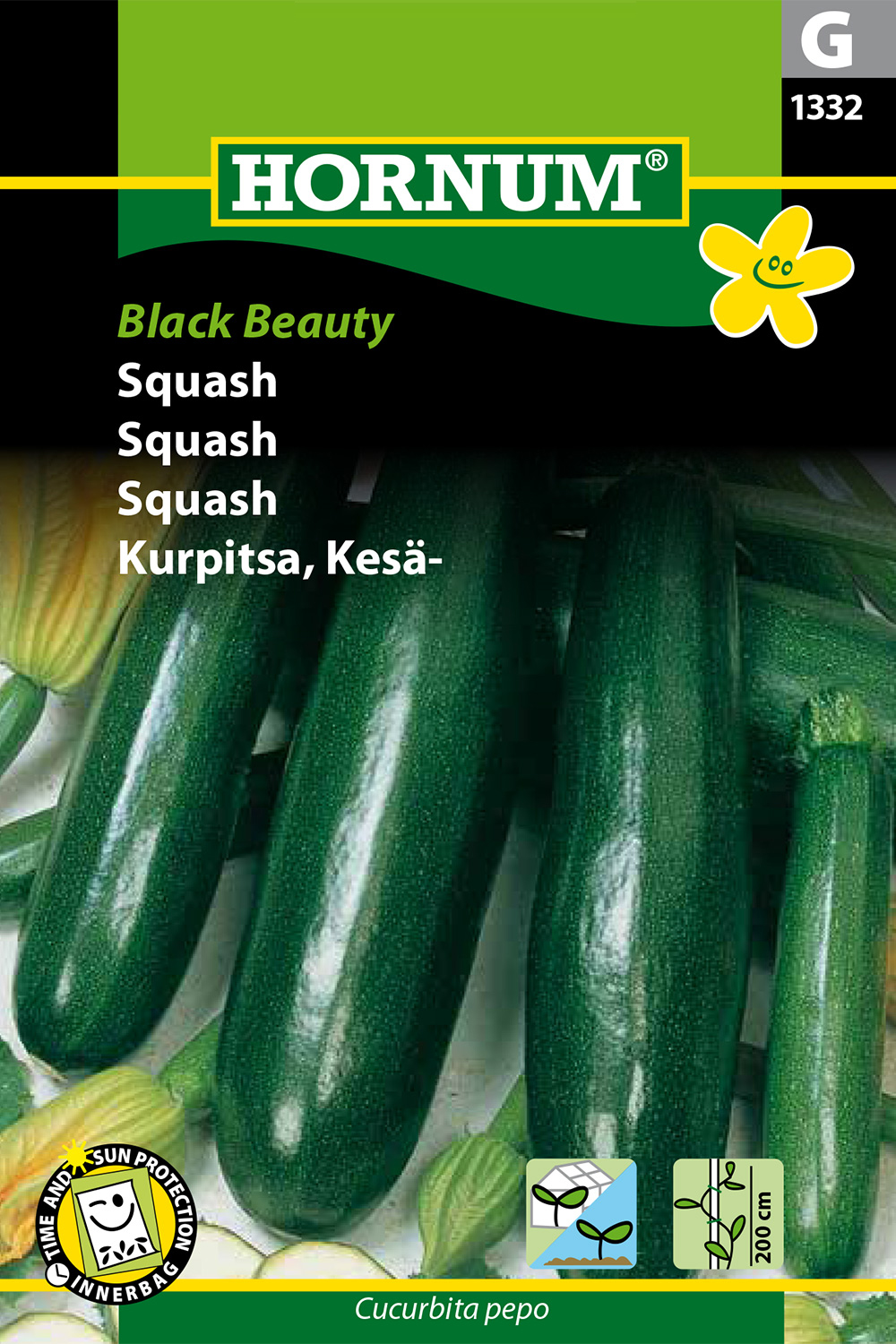 Squash ’Black beauty’ frö