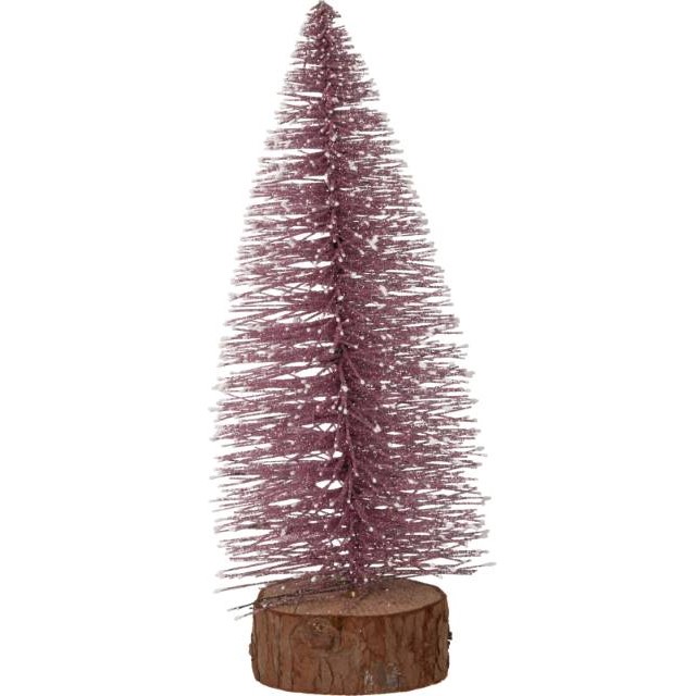Köp Xmas Deco Julgran 'Glitter' 25cm Rosé hos din trädgårds Odla.nu