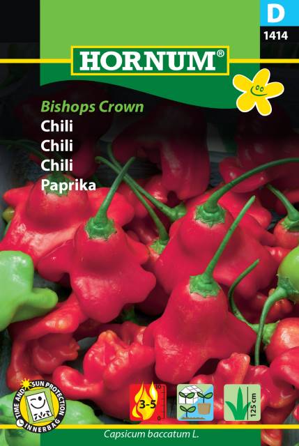 Chili ’Bishops Crown’, frö