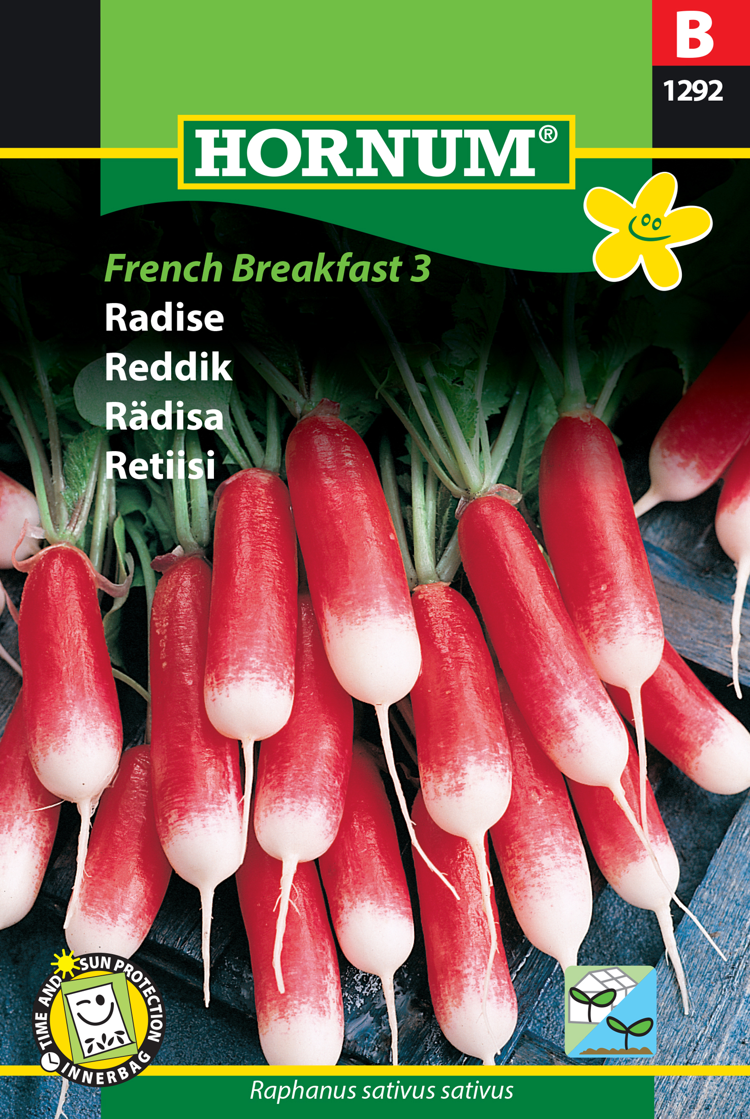 Rädisa ’French Breakfast 3’ frö