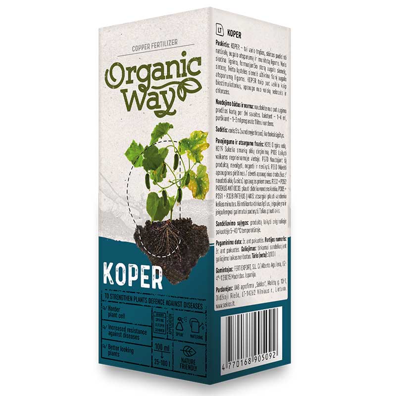 Organic Ways Koppargödning ’Koper’ 0,1l