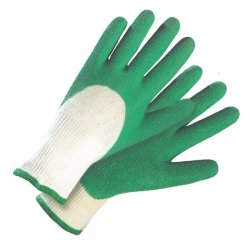Latex-handske, grön Stl 10