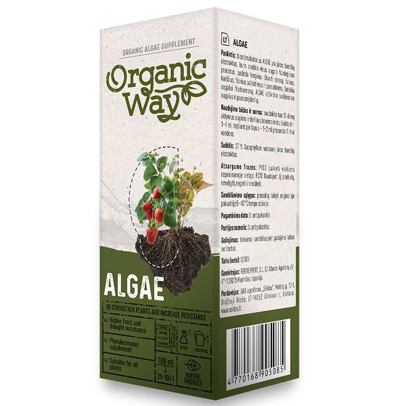 Organic Ways Tångextrakt ’Algae’ 0,1l