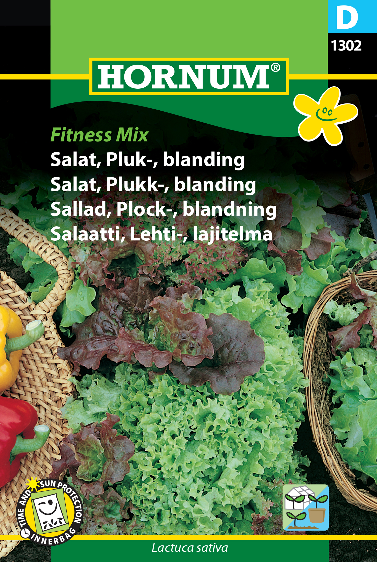 Plocksallat ’Fitness mix’ frö