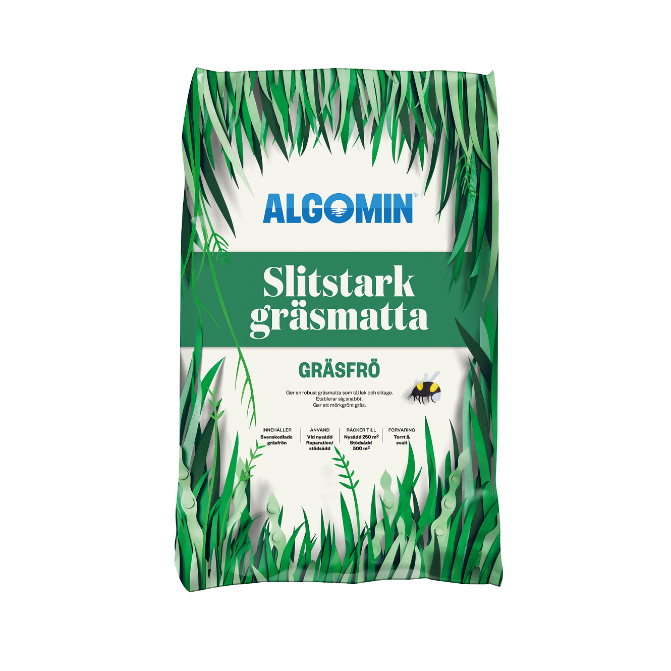 Algomin Gräsfrö ’Slitstark Gräsmatta’ 5kg