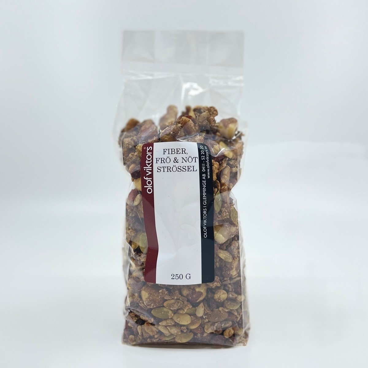 Fiber, Nöt- & Fröströssel 250g