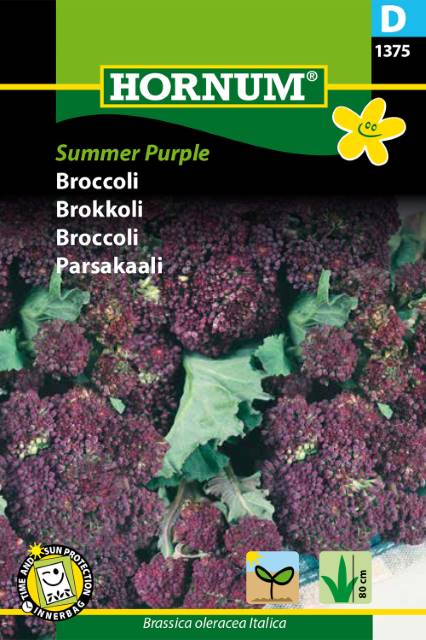 Broccoli, Summer Purple, frö