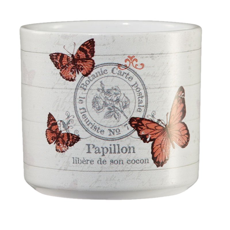 Inomhuskruka Vintage Animals ’Papillon’ 8cm
