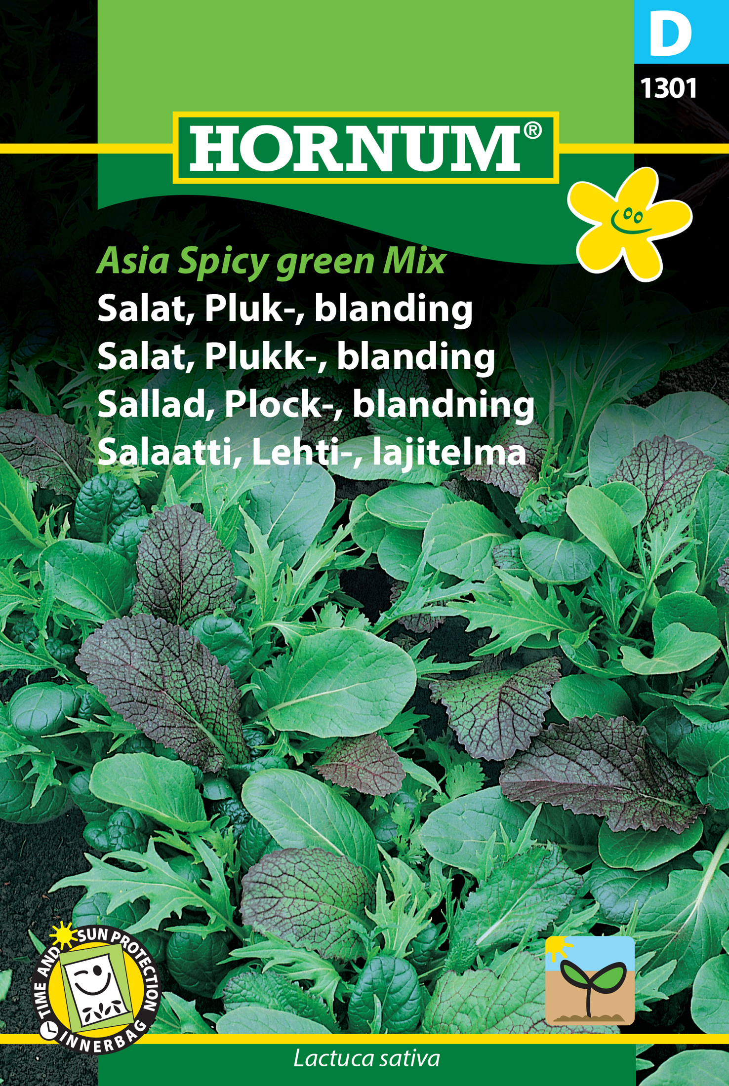 Plocksallat ’Asian Spicy Green’ frö