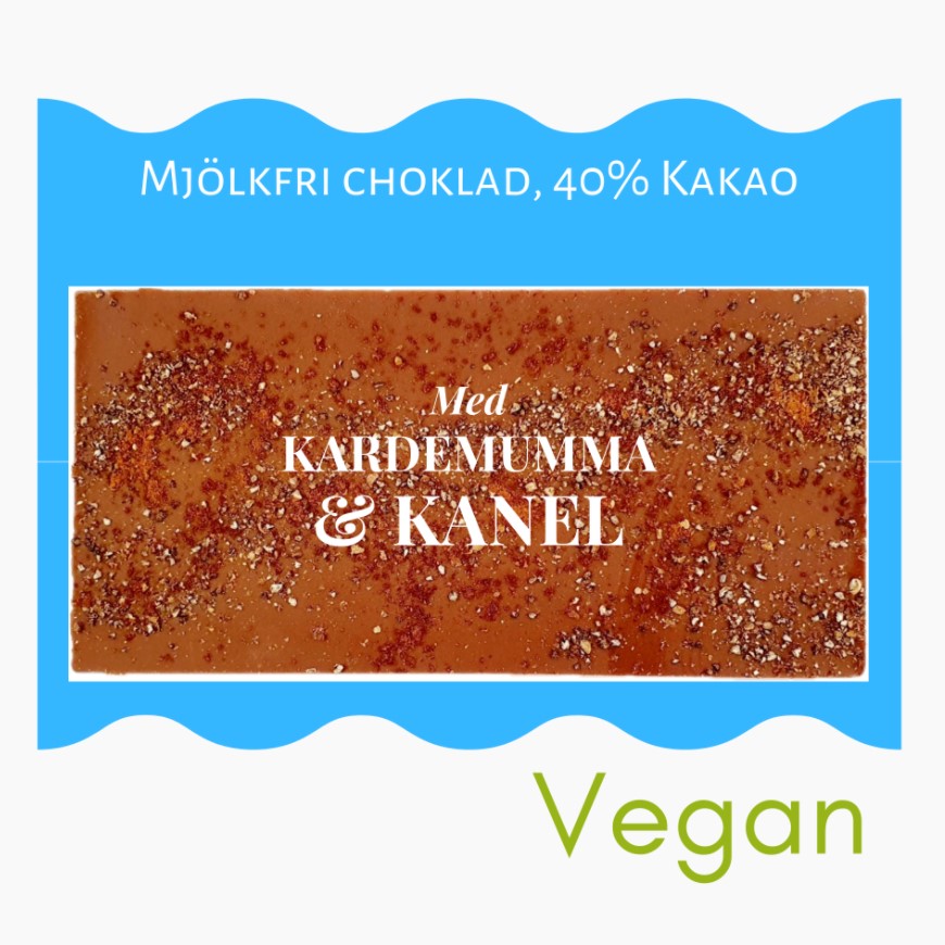 Choklad Mjölkfri Kardemumma & Kanel 100g