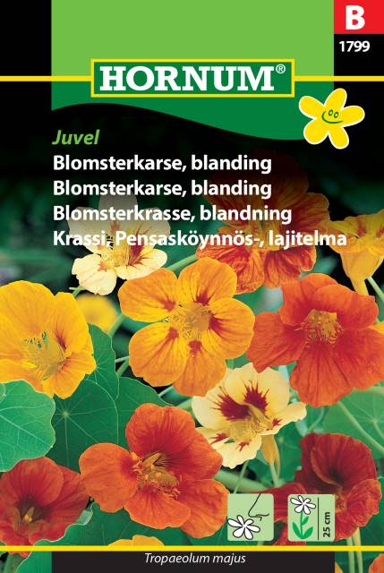 Blomsterkrasse Mix ’Juvel’ frö