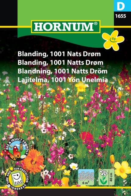 Blomsterprakt Mix ’1001 Natts Dröm’ frö