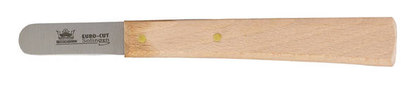 Kniv med träskaft- rundad